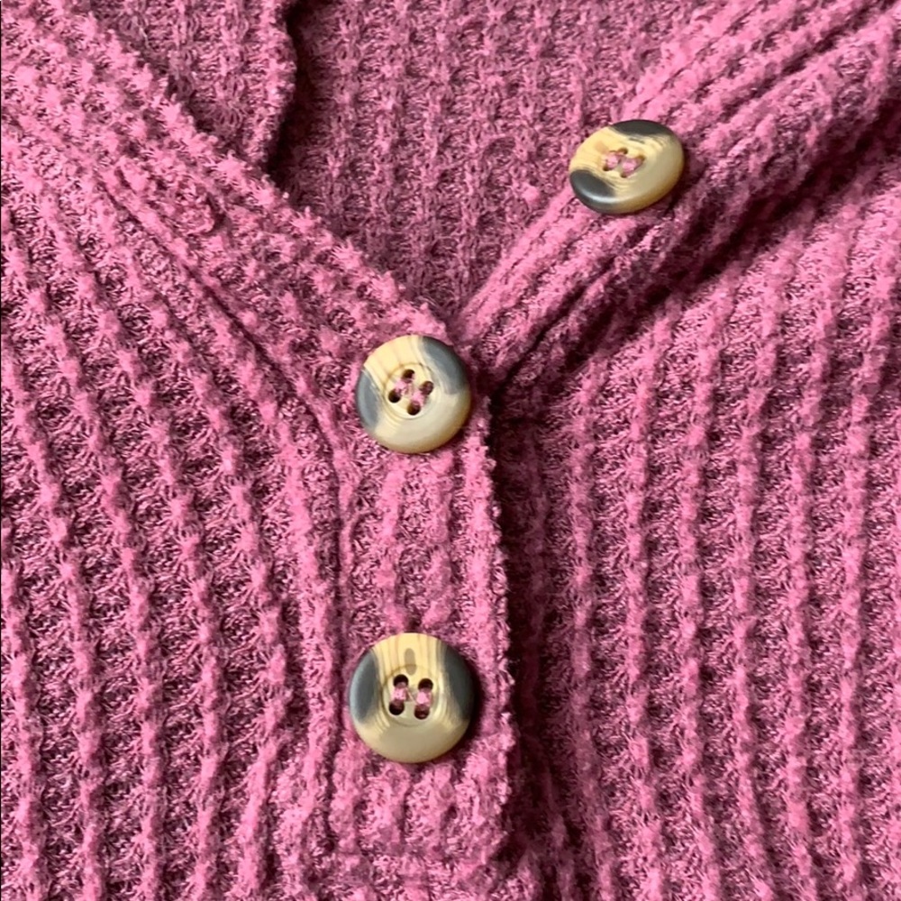 Button Up, Soft & Sexy sweater - Picture 2 of 4